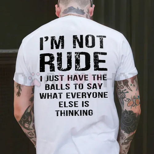 "I'm Not Rude, I Have Social Anxiety" T-Shirt