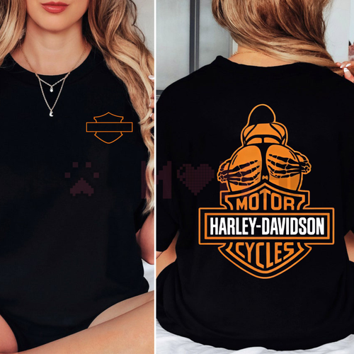"Barley Chick" Biker Style Men’s Tee