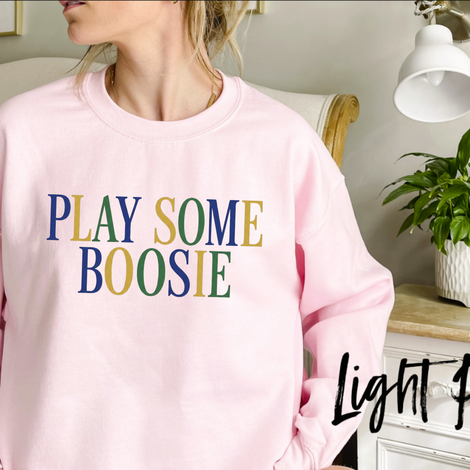 "Play Some Boosie" Funny Hip-Hop Sweatshirt