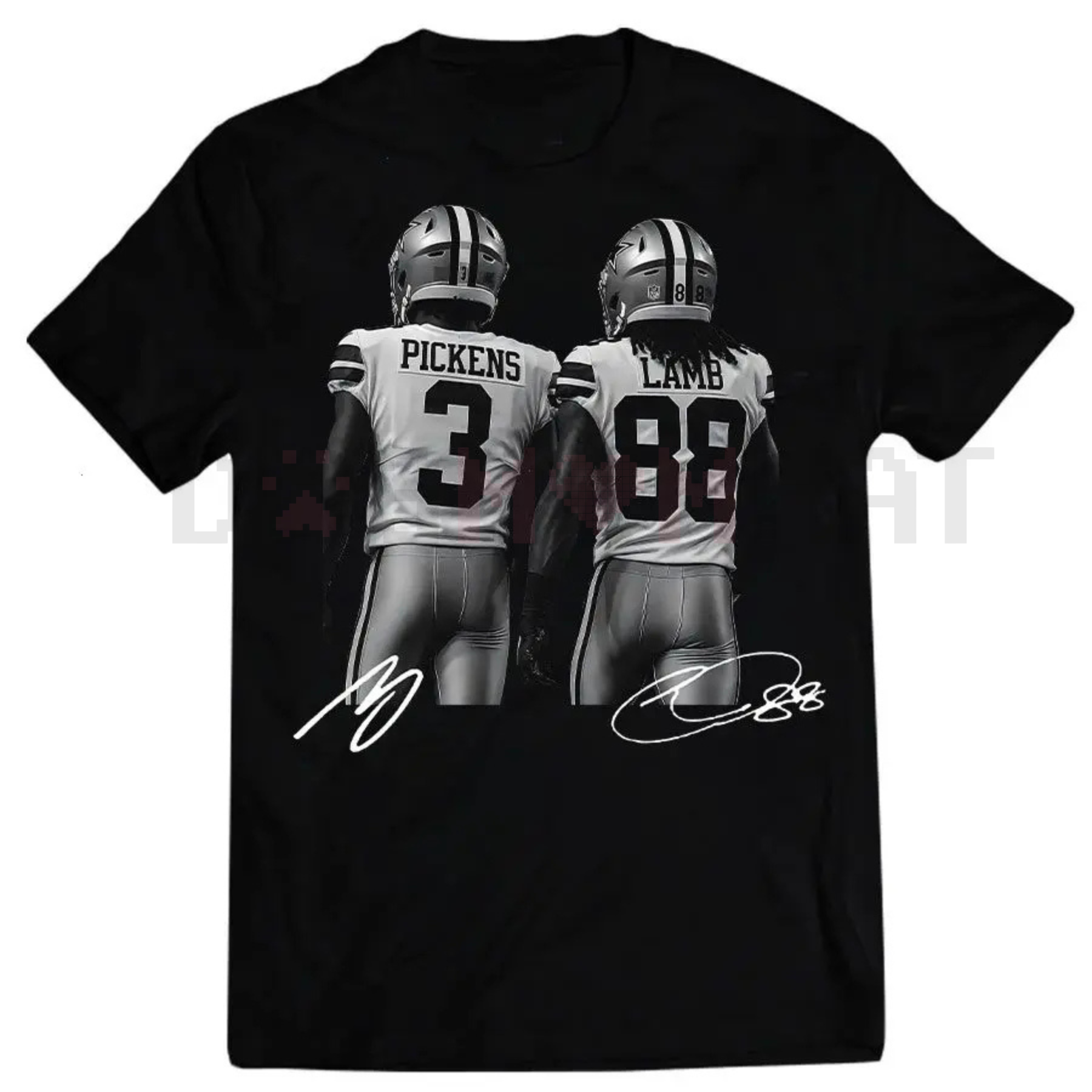 George Pickens & CeeDee Lamb Funny Graphic Tee – Unisex Casual Football Shirt