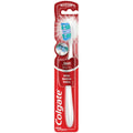 Colgate 360 Optic White Full Head Toothbrush, Medium Bristles, 1 Count – Whitening & Tongue Cleaner