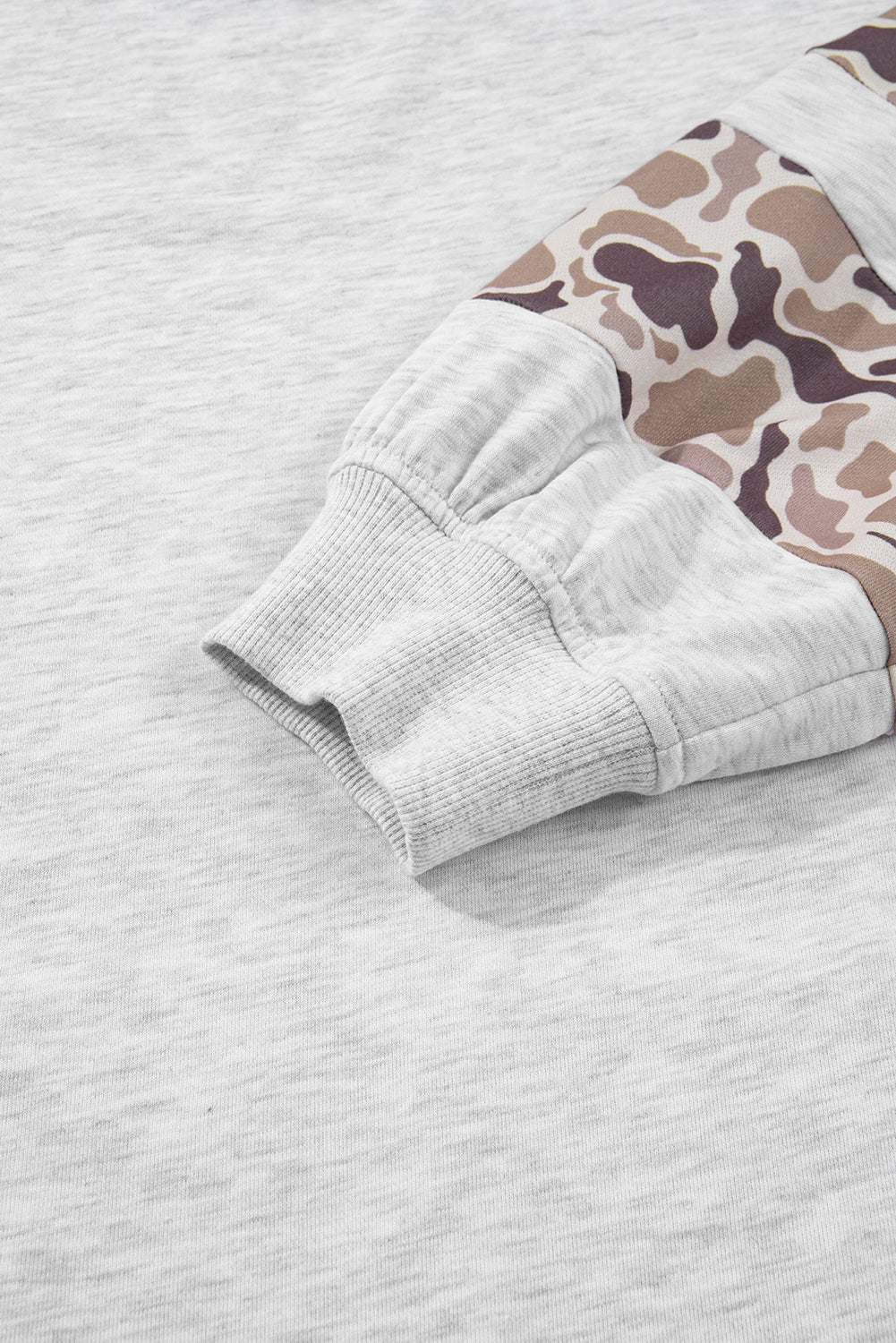 Sophia Patchwork asymmetric Sleeve PLUS Hoodie