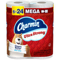 Charmin Ultra Strong Toilet Paper, 6 Mega Rolls (= 24 Regular Rolls)
