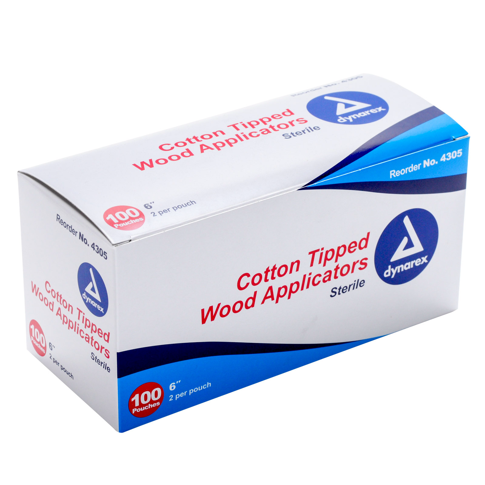 Cotton Tipped Applicators Sterile Swab 200 Pack
