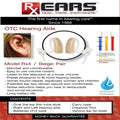 Rx Ears Hearing Aids Rx4 Beige Ds