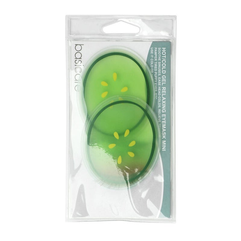 Basic Care Basicare Hot Cold Soothing Mini Eye Gel Mask Cucumber Cosmetic Treatment