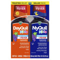 Vicks DayQuil Kids & NyQuil Kids Cold & Cough + Fever Twin Pack
