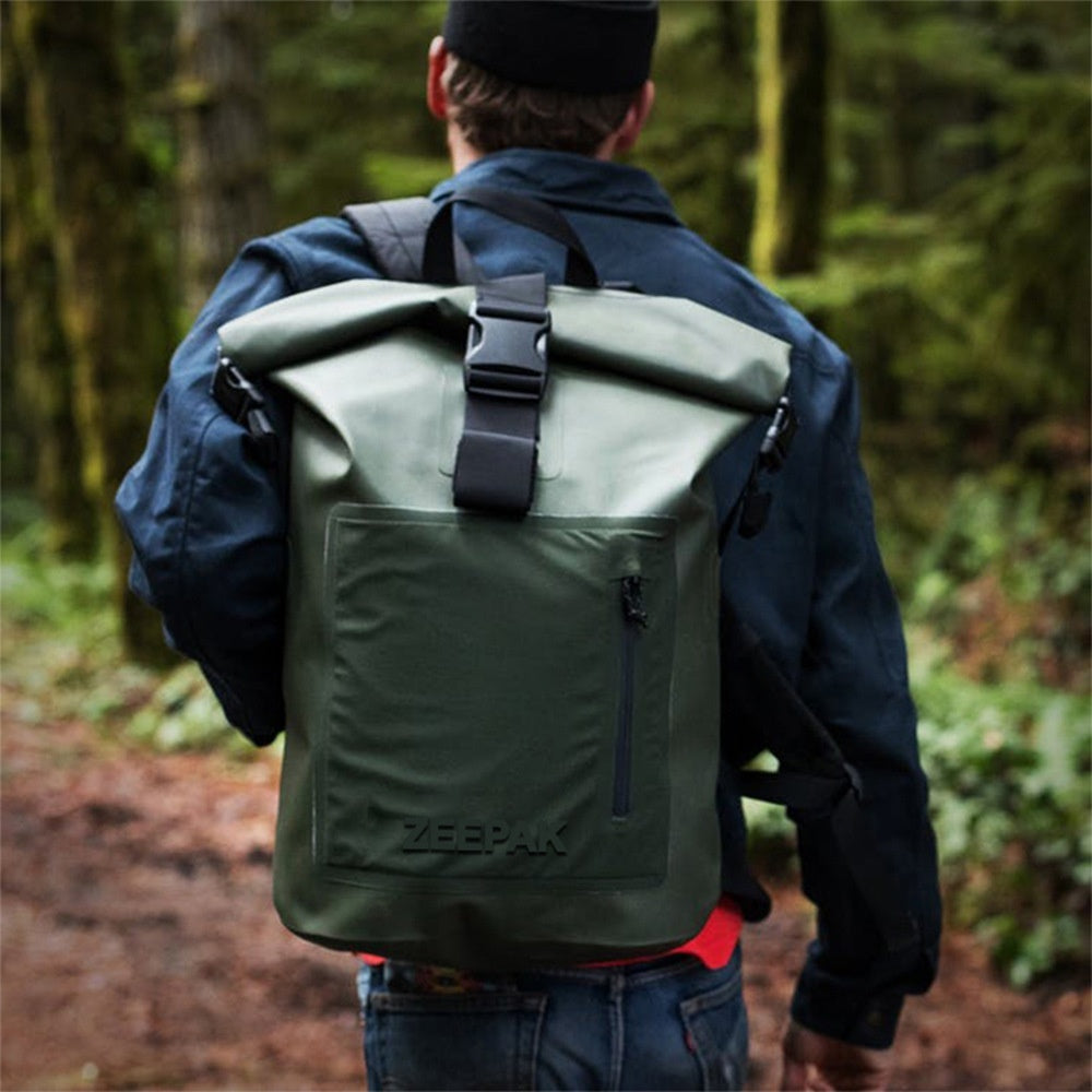 Double Shoulder Comfort Waterproof Zipper Outdoor Water