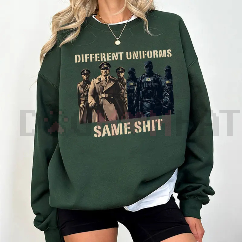 Justice For All Collection – Stop ICE Raids Sweatshirt