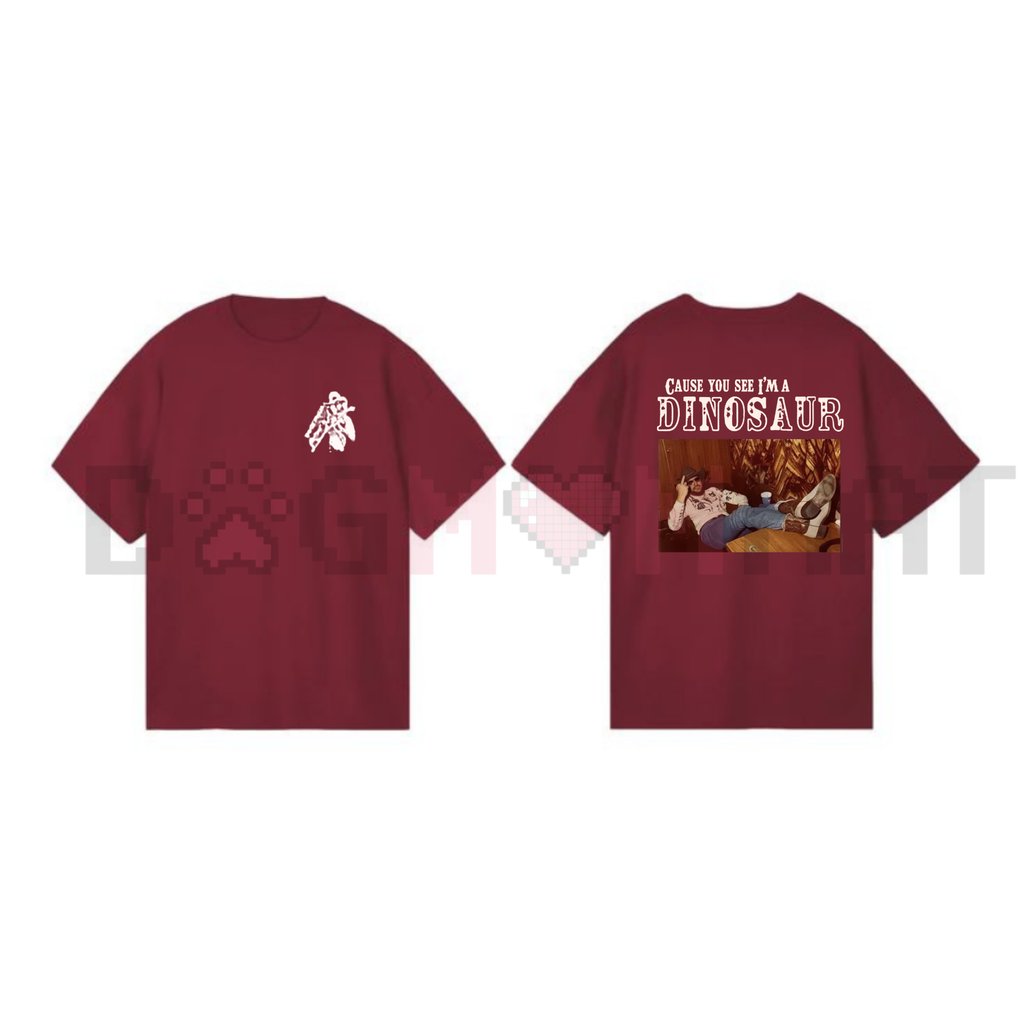 Hank Williams Jr. Dinosaur T-Shirt – Vintage Bocephus Outlaw Country Tee