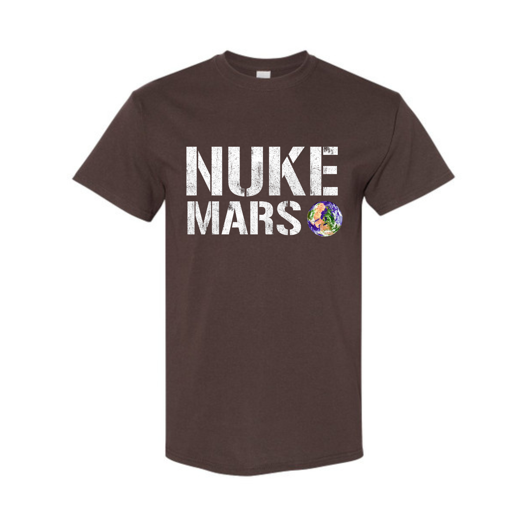Nuke Mars T-Shirt – Elon Musk SpaceX Inspired Apparel, To The Stars Graphic Tee, Sci-Fi Space Exploration Shirt