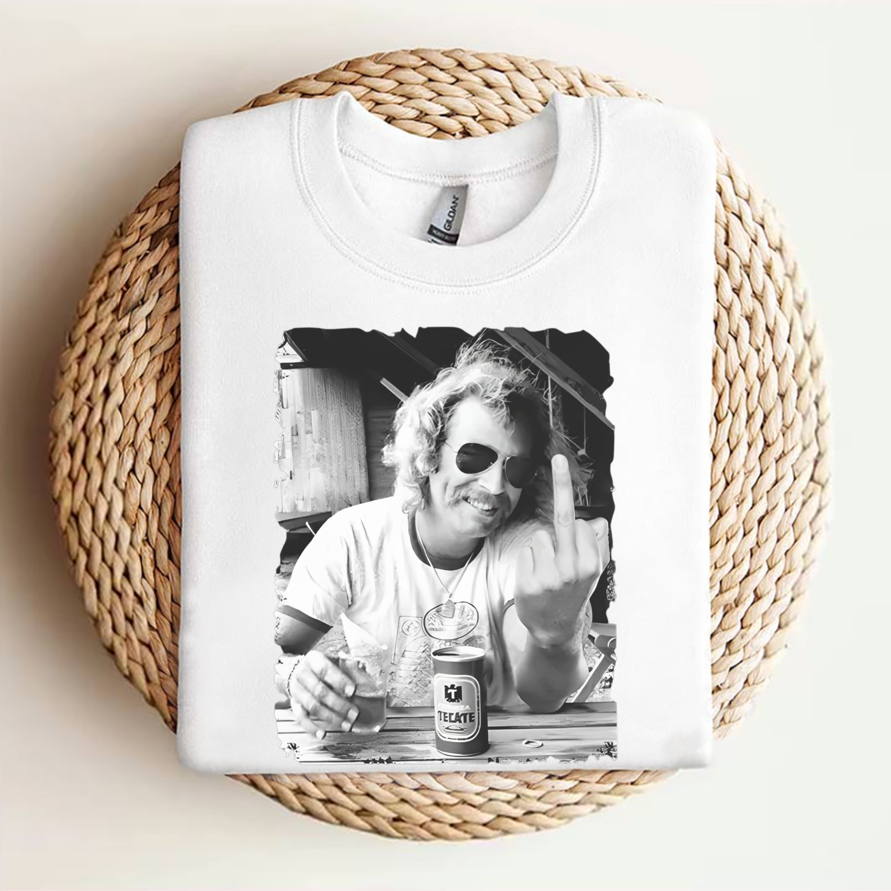 Jimmy Buffett "Finger" T-Shirt – Humorous Parody Tee