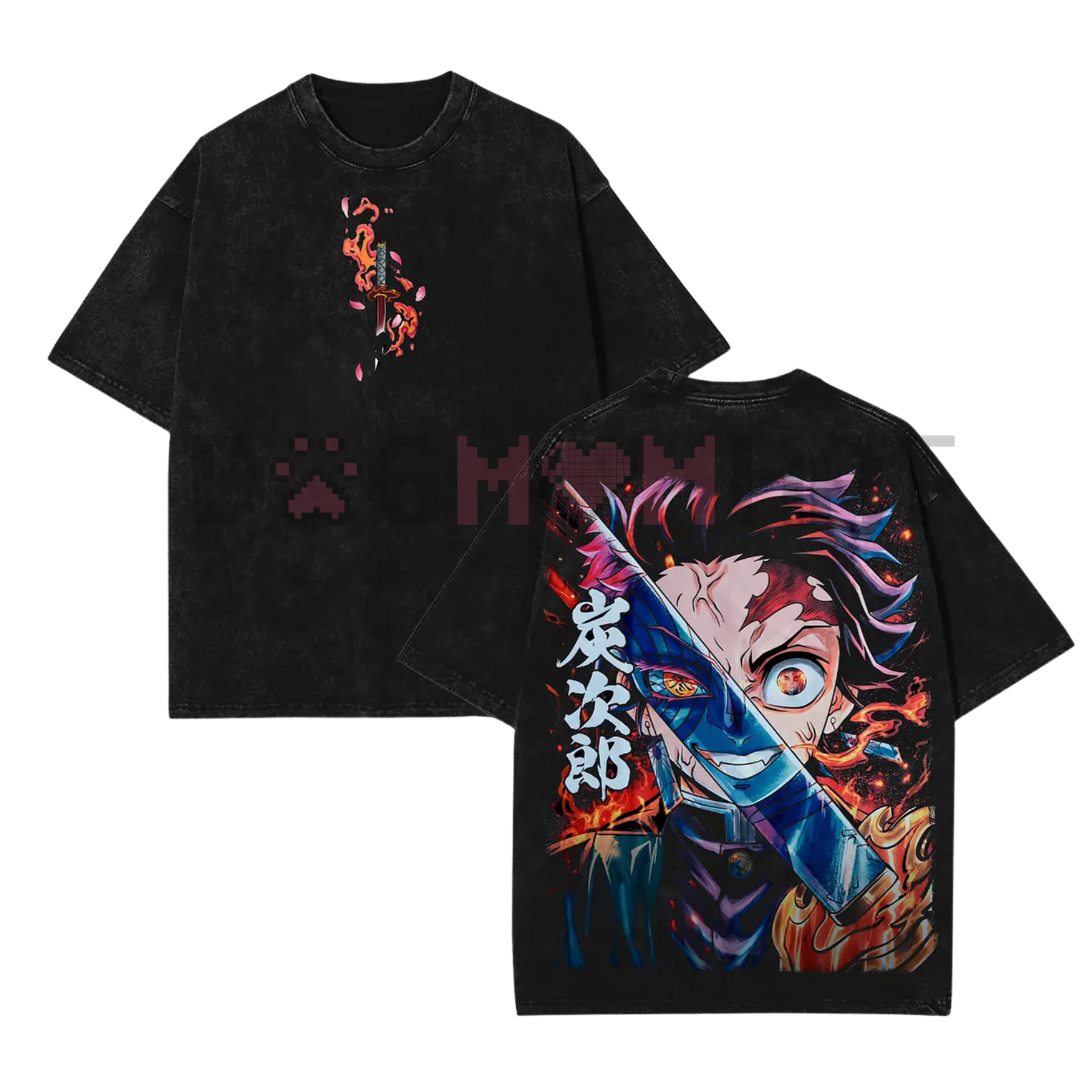Retro Limited Kamado Tanjiro Demon Slayer T-Shirt