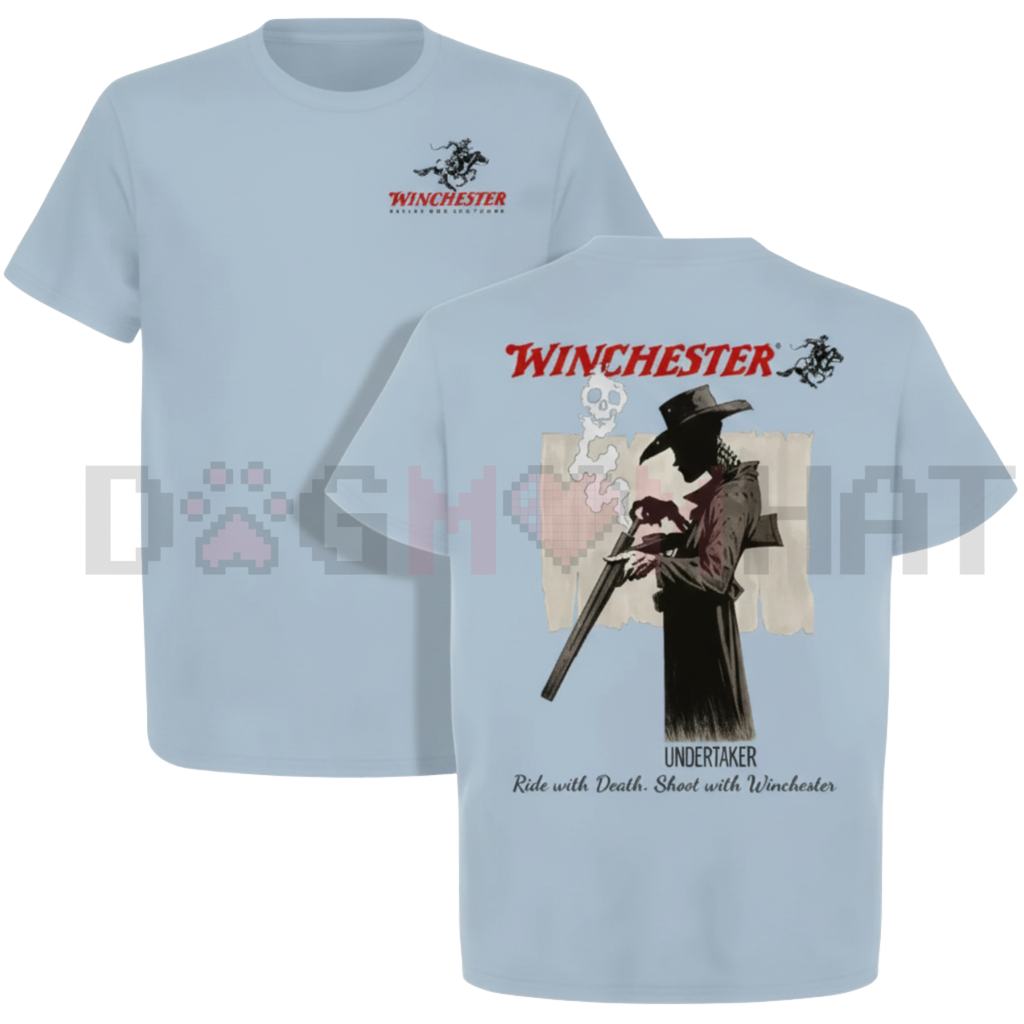 Winchester Undertaker T-Shirt – Grim Reaper Cowboy Graphic Tee