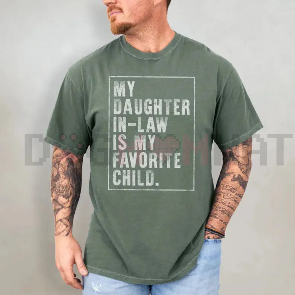 Daughter-in-Law Shirt for Dad