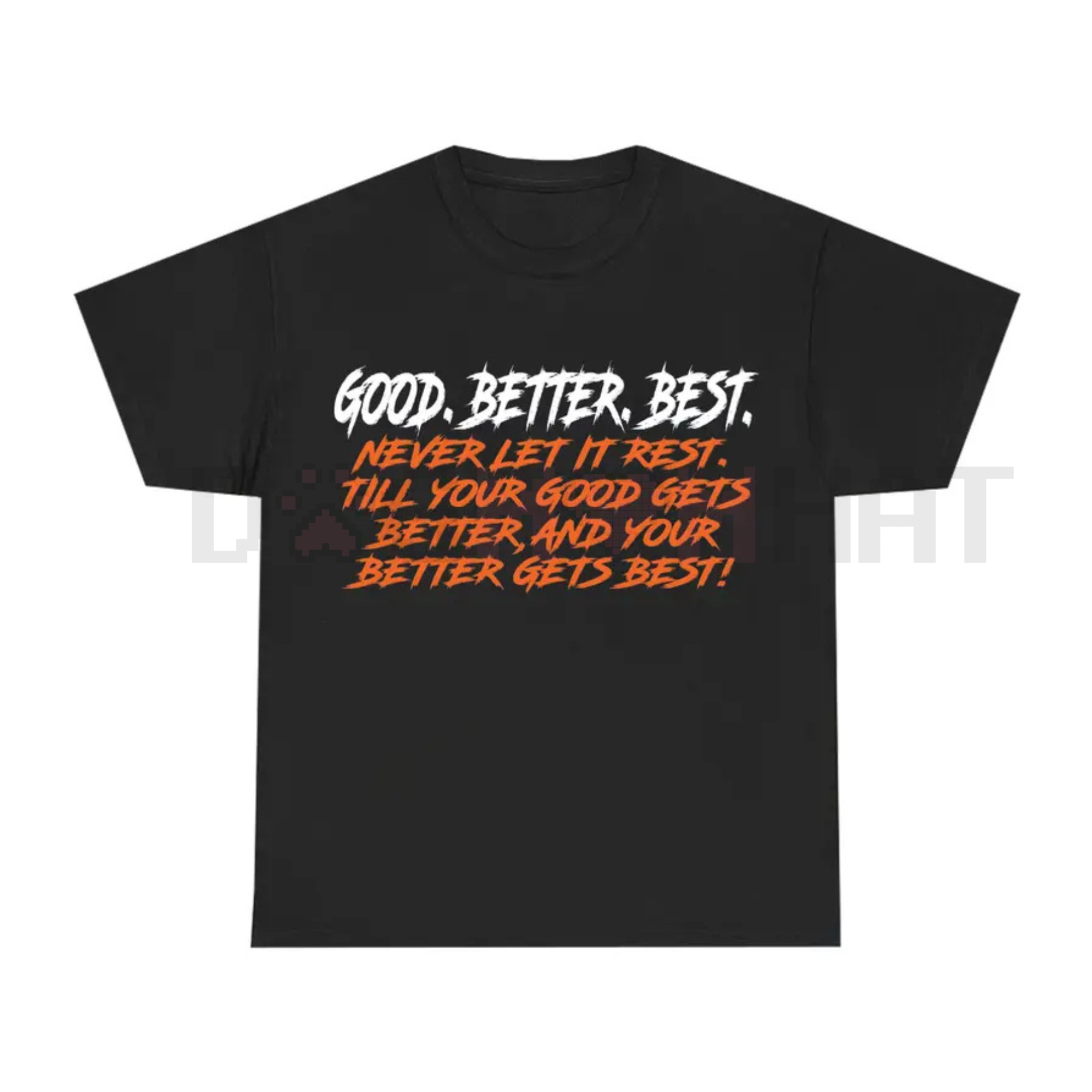 Chicago Bears Motivational 'Good Better Best' Slogan Tee
