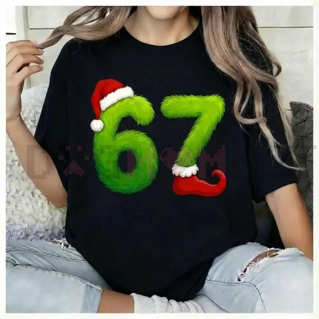 Unisex Funny Gen Z Pop 67 Meme T-Shirt
