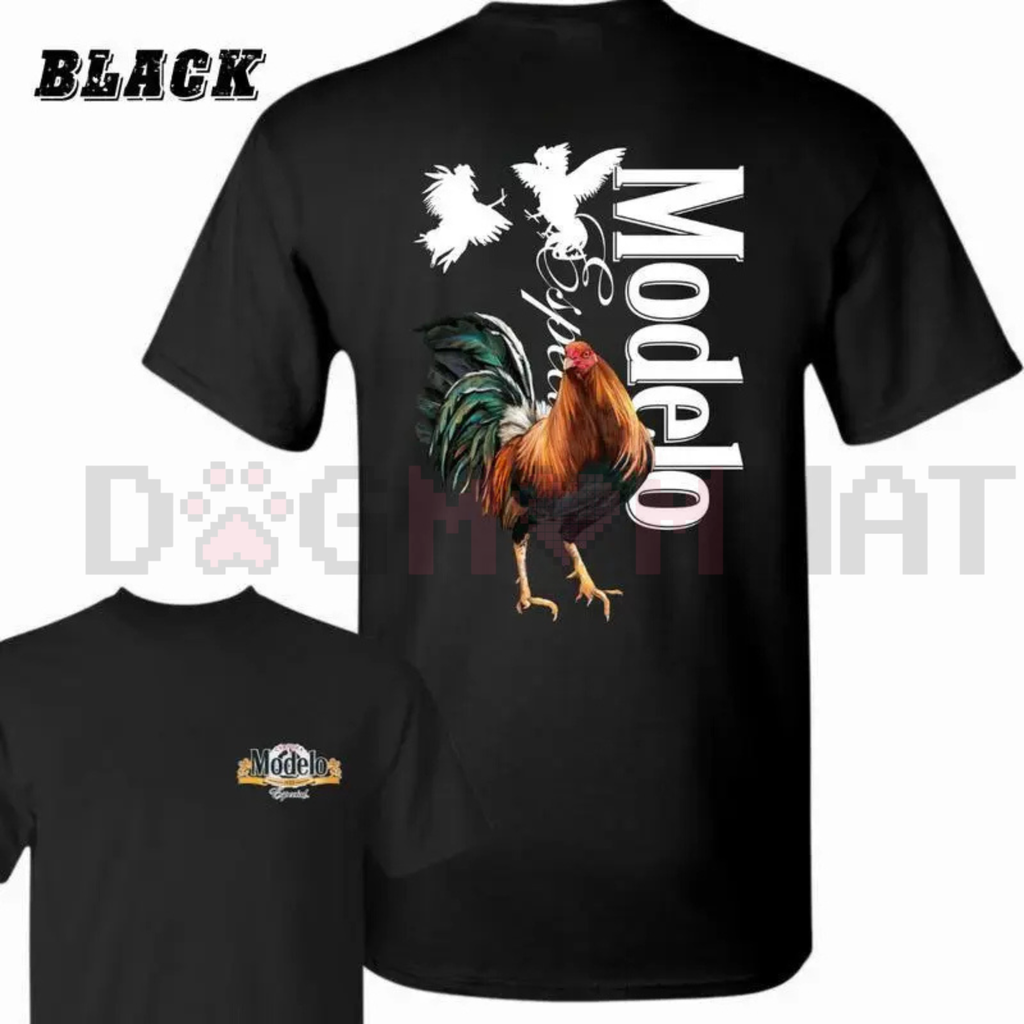 Vintage Style Modelo Rooster T-Shirt – Iconic Mexican Graphic
