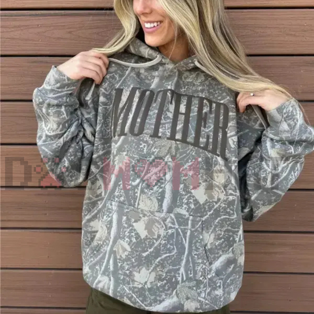 Core Camo Hoodie – MOTHER Graphic Pullover