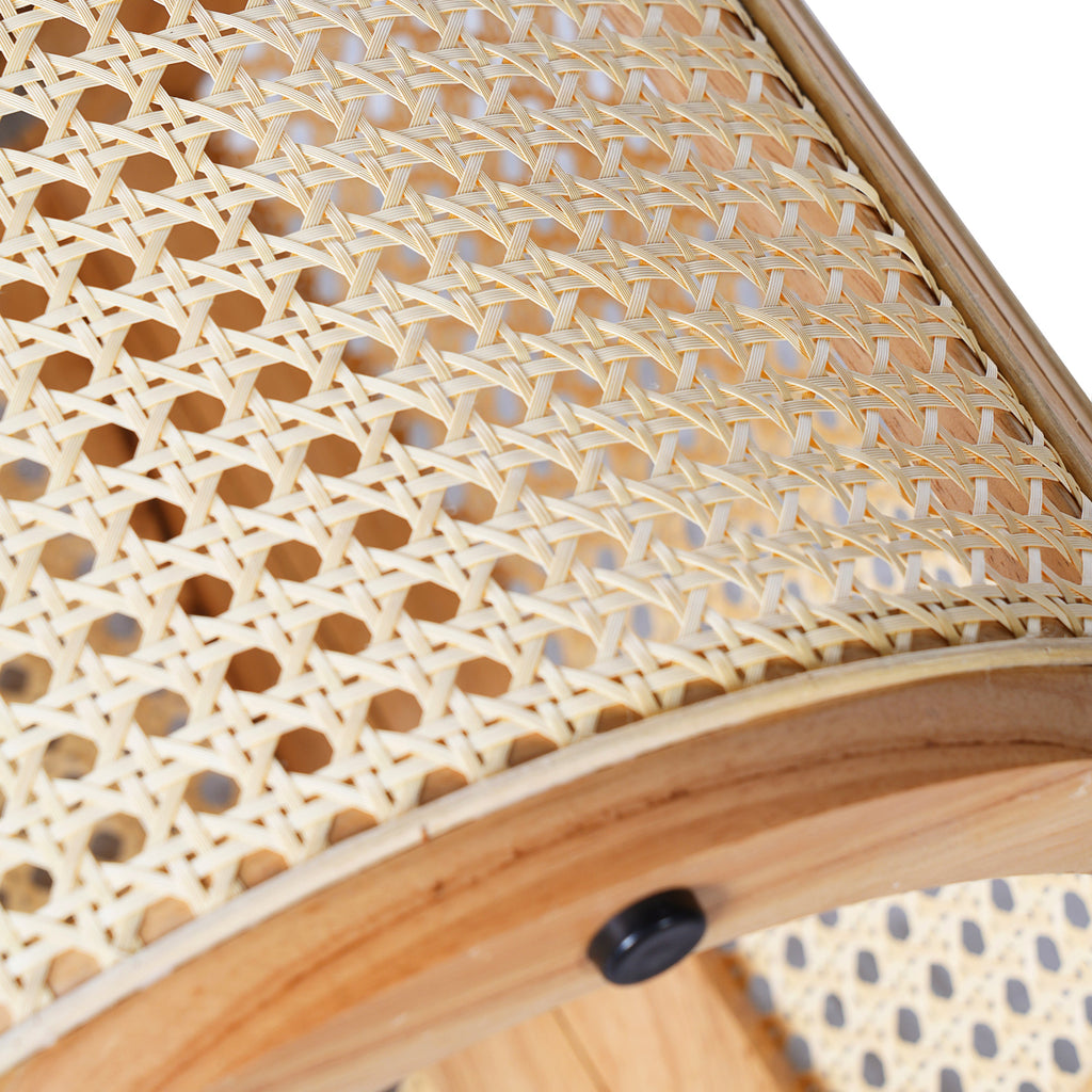 Rubber Solid Wood Side Table