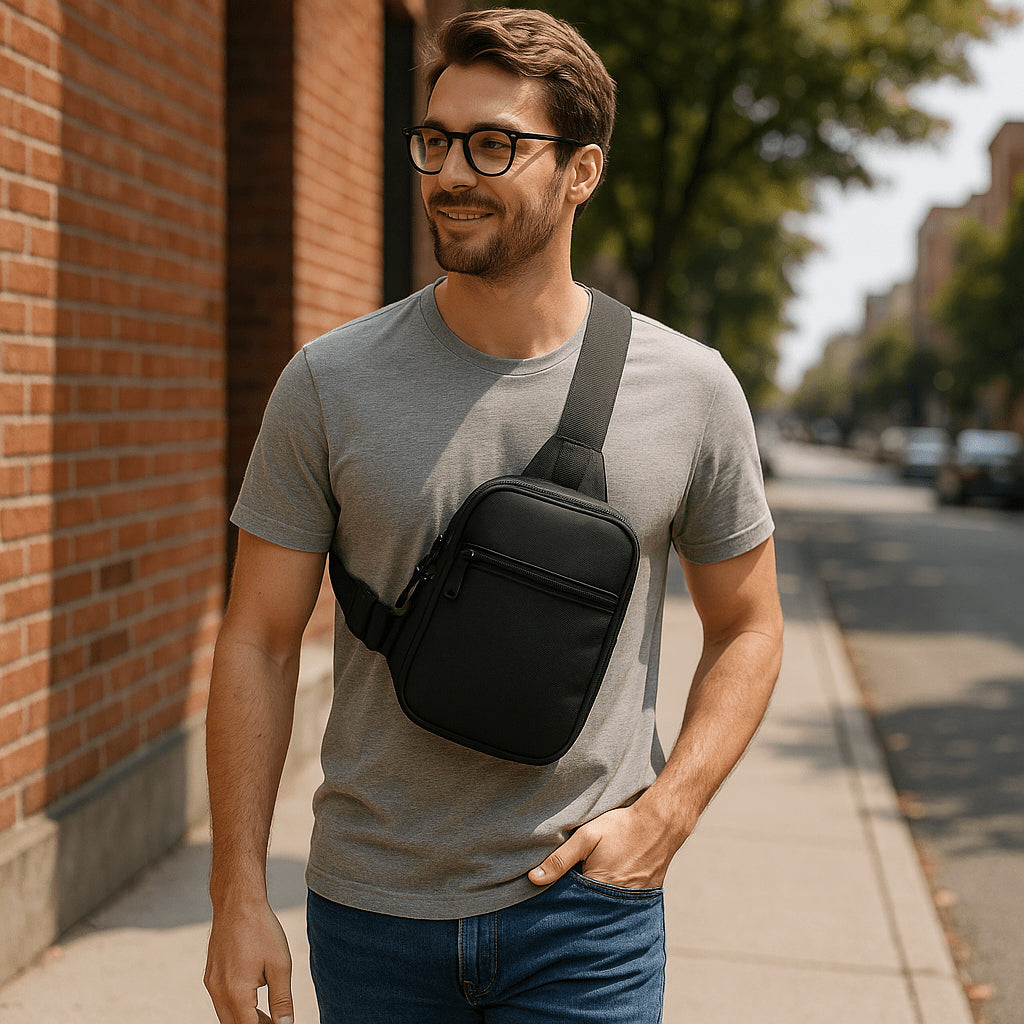 Lightweight Travel Crossbody Bag For Easy Storage