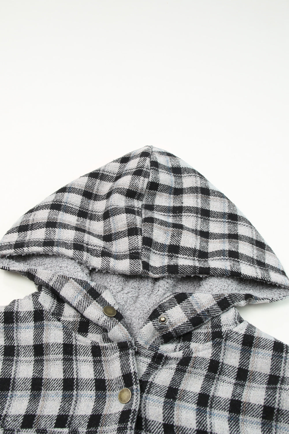 Evelyn Sherpa Lined Hooded Shacket