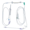 Universal Pump IV Administration Set with CARESITE Needle-Free Connector, Case of 24