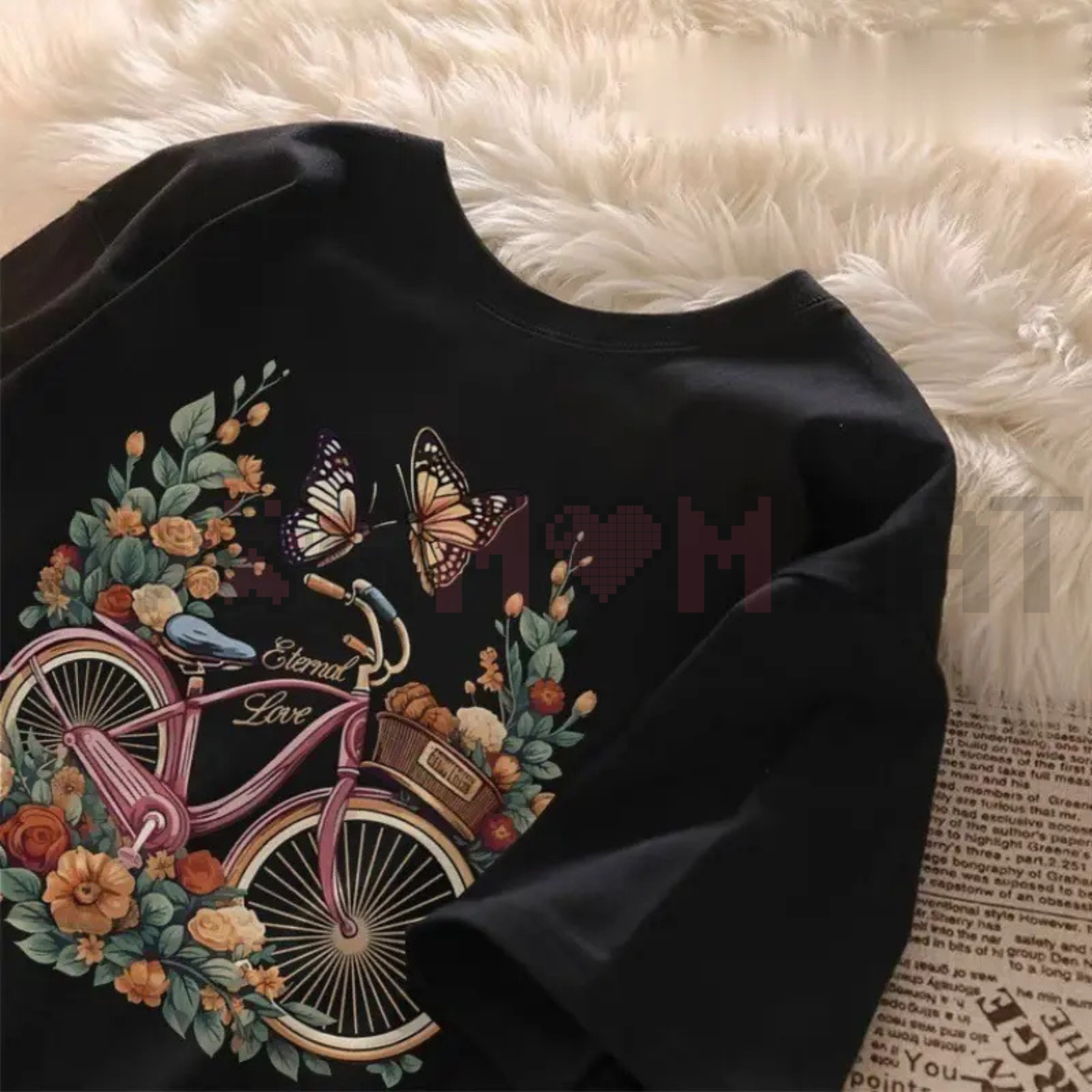 Korean Style Oversized Graphic T-Shirt
