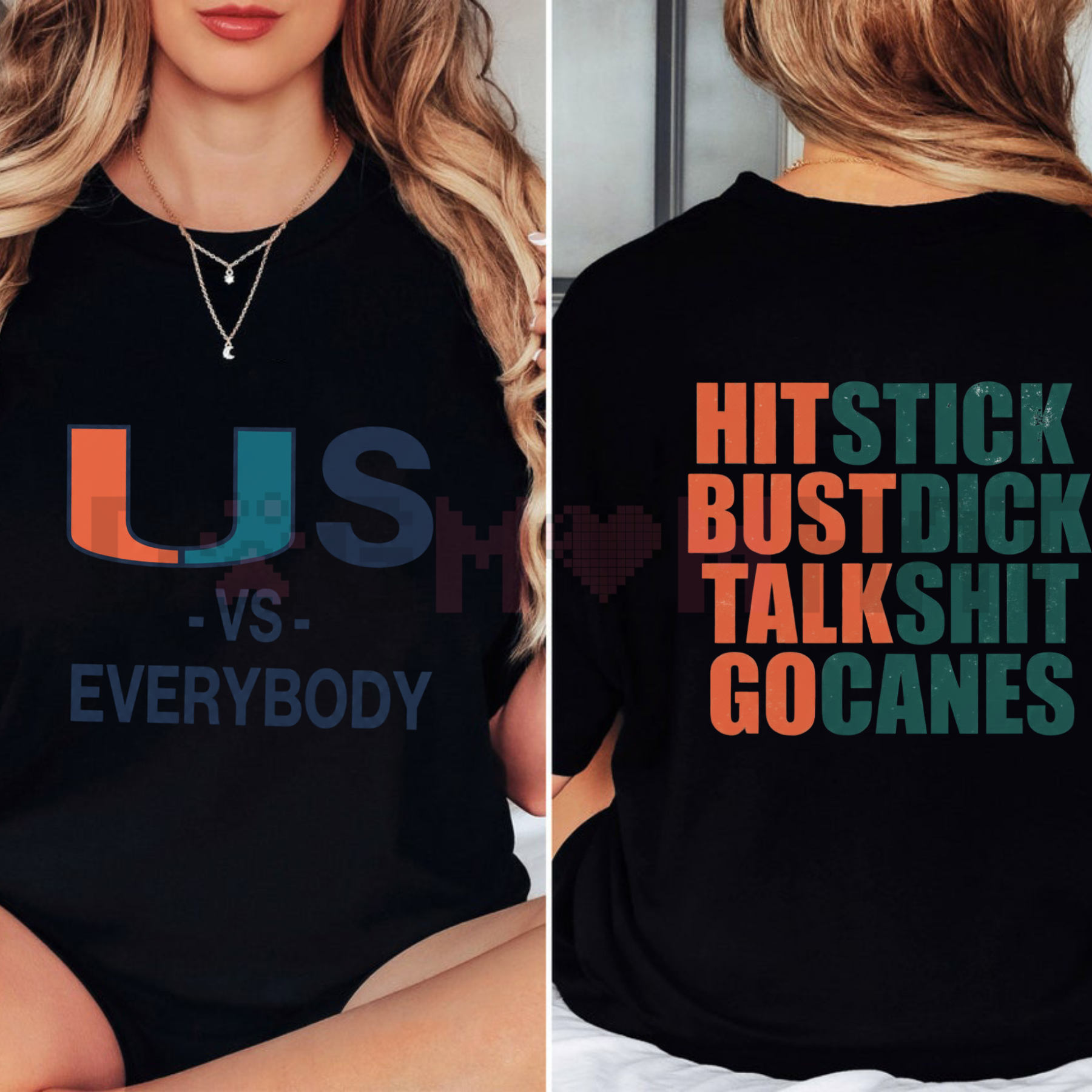 Miami "Hard-Hit" Defense T-Shirt