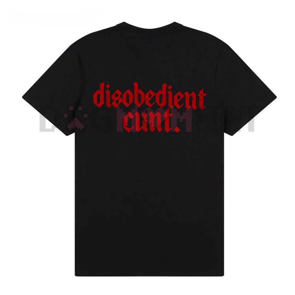 Disobedient Graphic T-Shirt – Funny Edgy Streetwear Tee