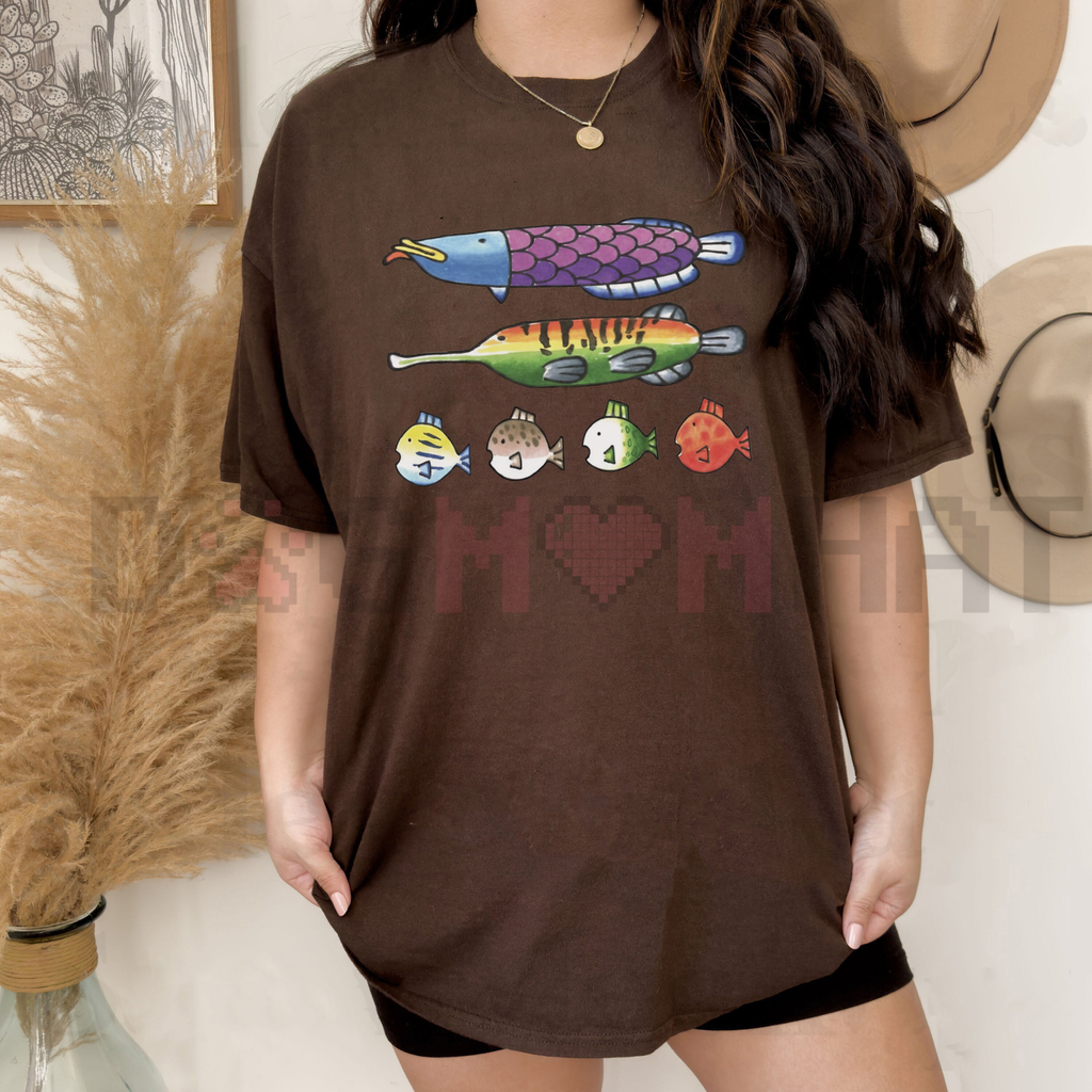 Nintendoodle Fish Lineup Tee
