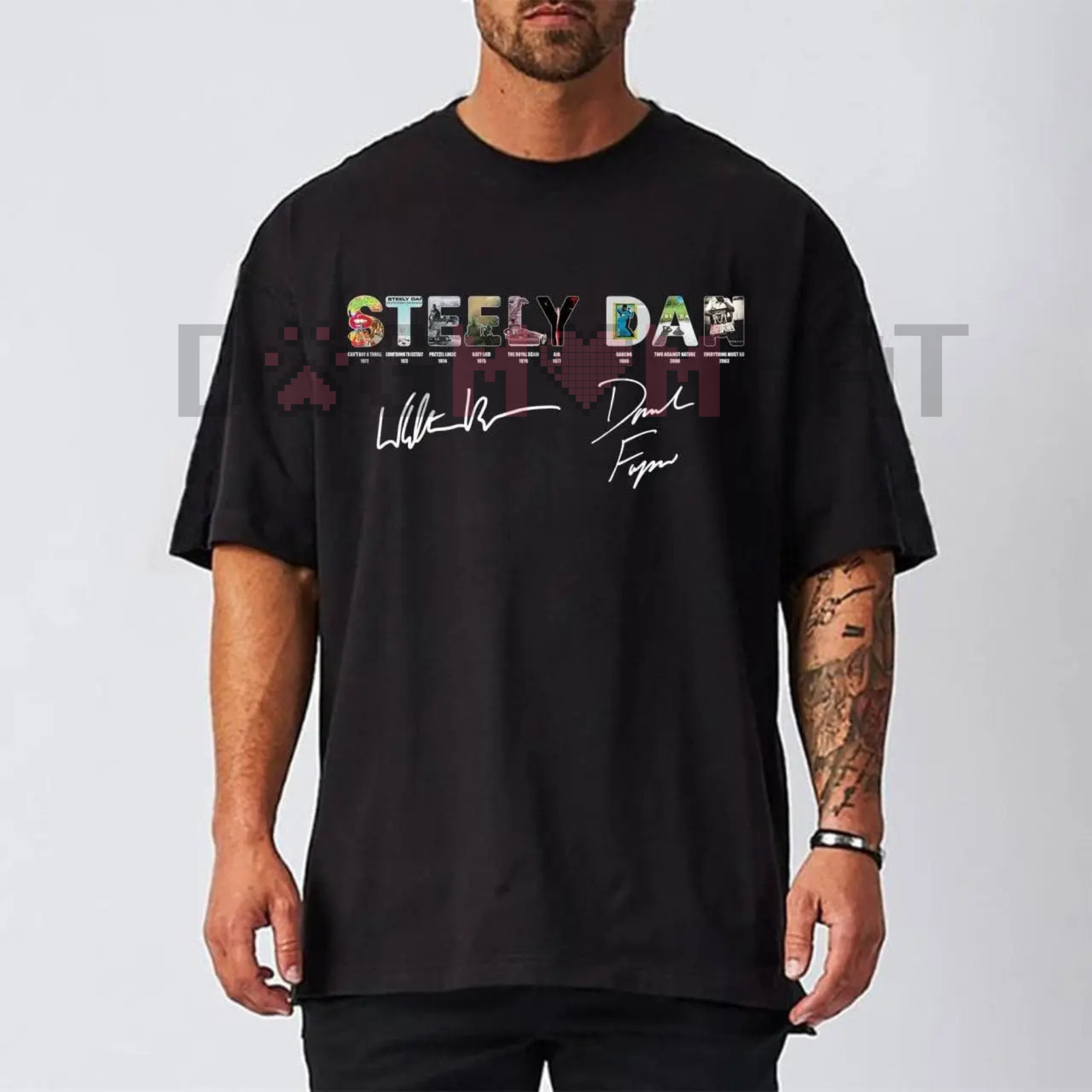 Vintage Steely Dan Rock Band T-Shirt – Music Fan Gift, Unisex 100% Cotton Tee