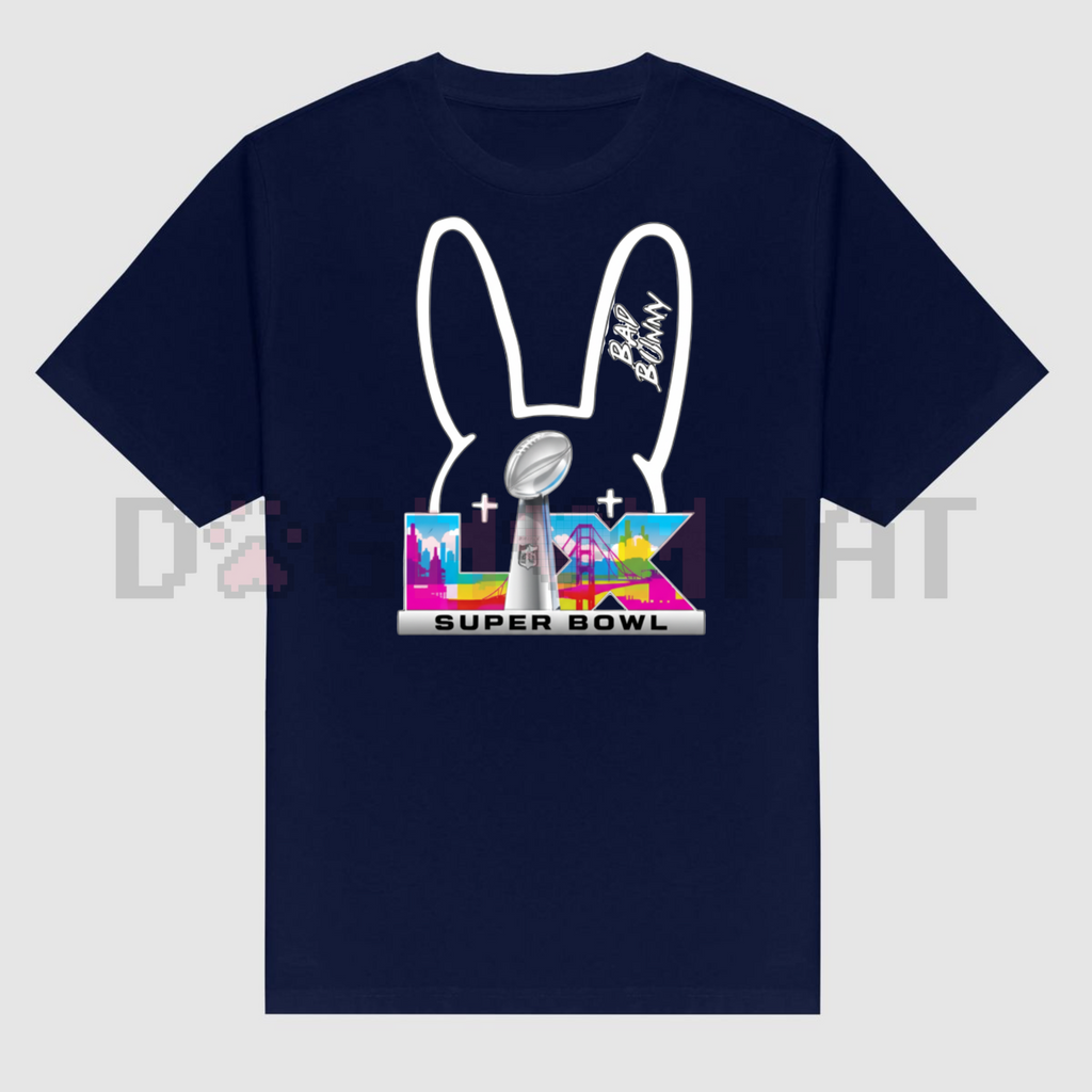 Bunny Ears Graphic T-Shirt – Urban Streetwear Unisex Fashion Top, Edgy Aesthetic Tee