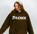 Funny Tylenol Epsteinaminophen Hoodie – Dark Humor Conspiracy Graphic Tee, Sarcastic Adult Joke Shirt