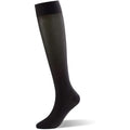 Dr. Comfort Knee High Sheer Compression Socks, 15-20 mmHg (Black, Small)