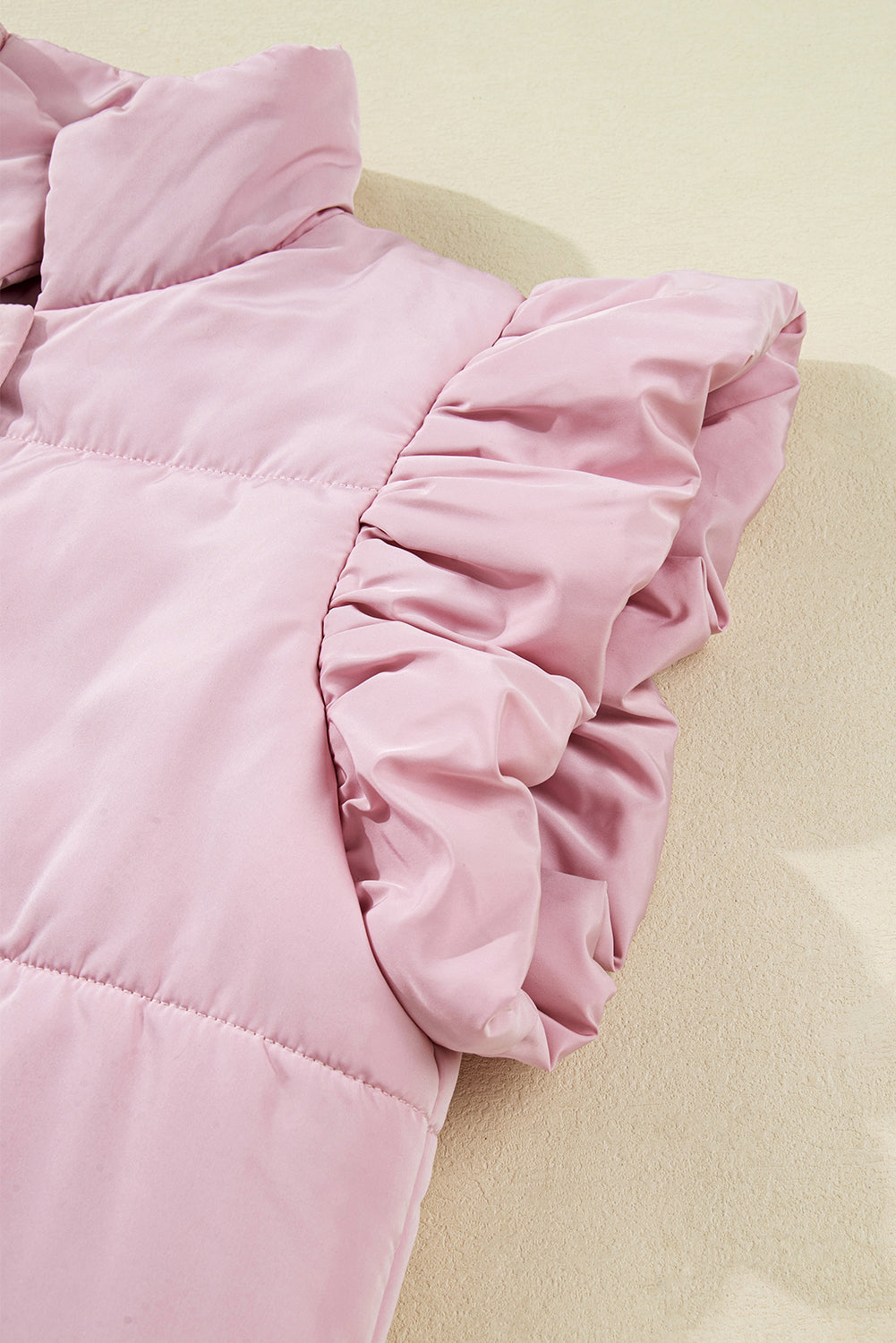 Ava Sleeve Snap Puffer Vest