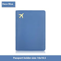 Multifunctional Id Bag Pu Leather Passport Cover
