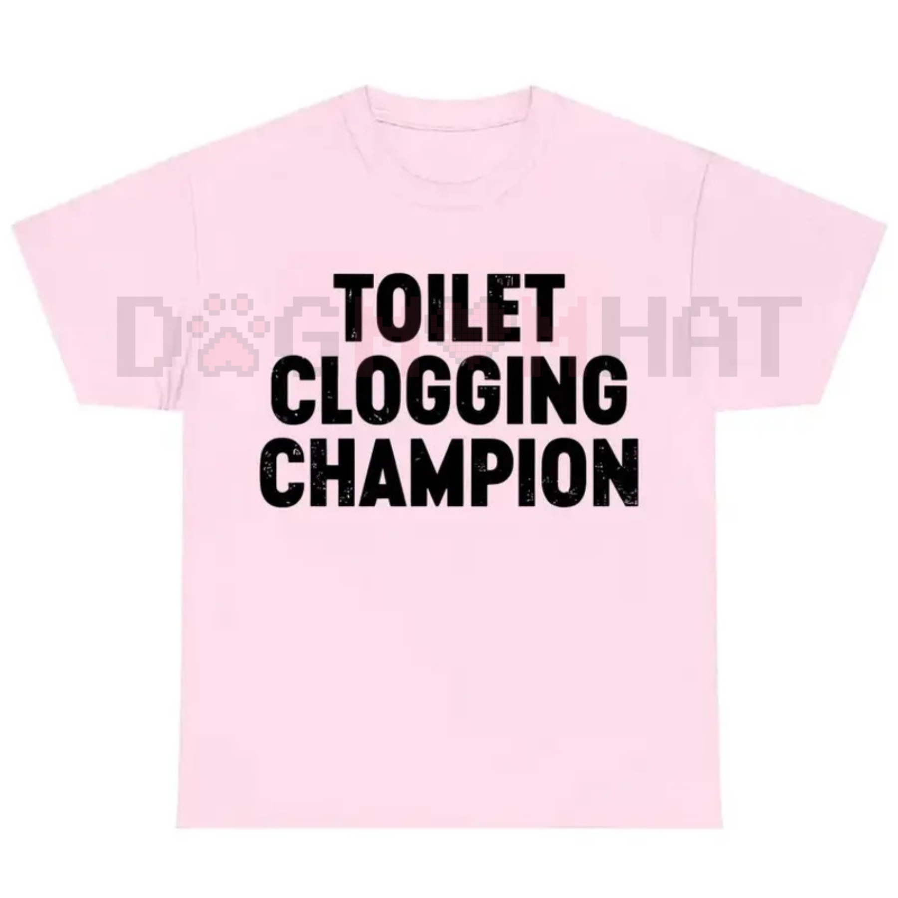 Toilet Champion Tee – Funny Gag Gift Humor Graphic T-Shirt