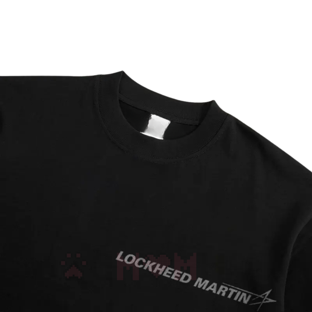 WARBORN F-22 Raptor Blueprint Double Sides T-Shirt – Vintage Lockheed Martin Graphic Tee