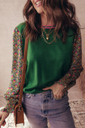Amari Cuff Puff Sleeve Sweater