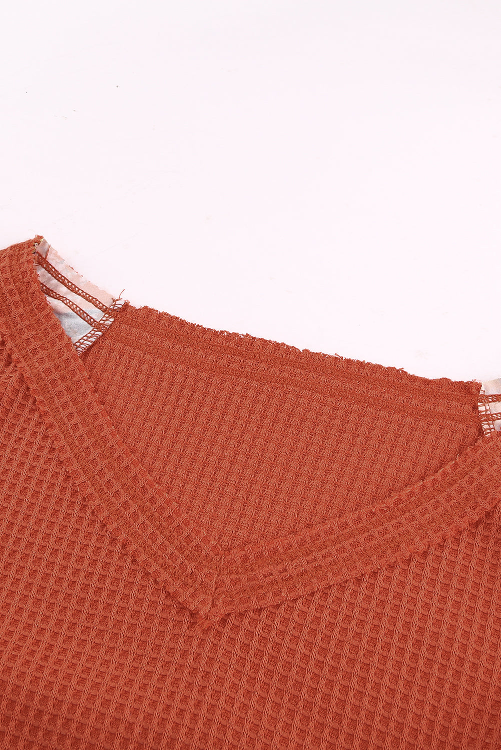 Karina Eyelet thermal Knit Top