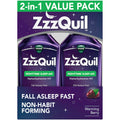 ZzzQuil  ZzzQuil Nighttime  Warming Berry  Sleep- Aid  2-12 Fl Oz Bottles
