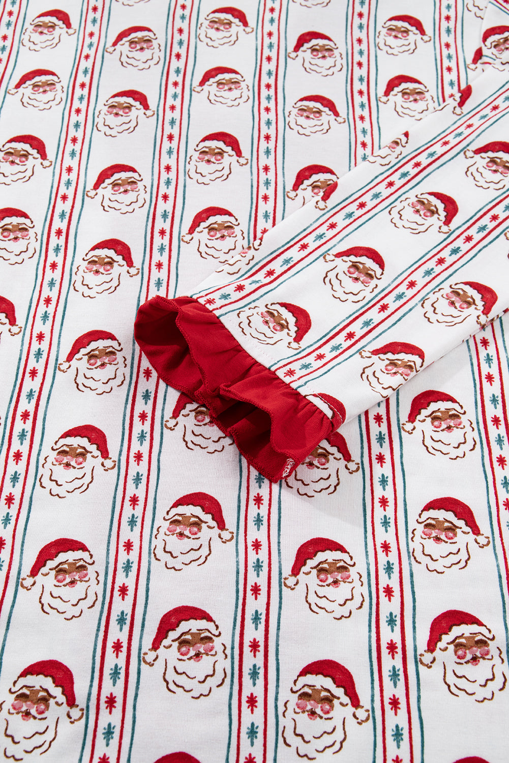 Gillian Stripes Ruffle Pj Set