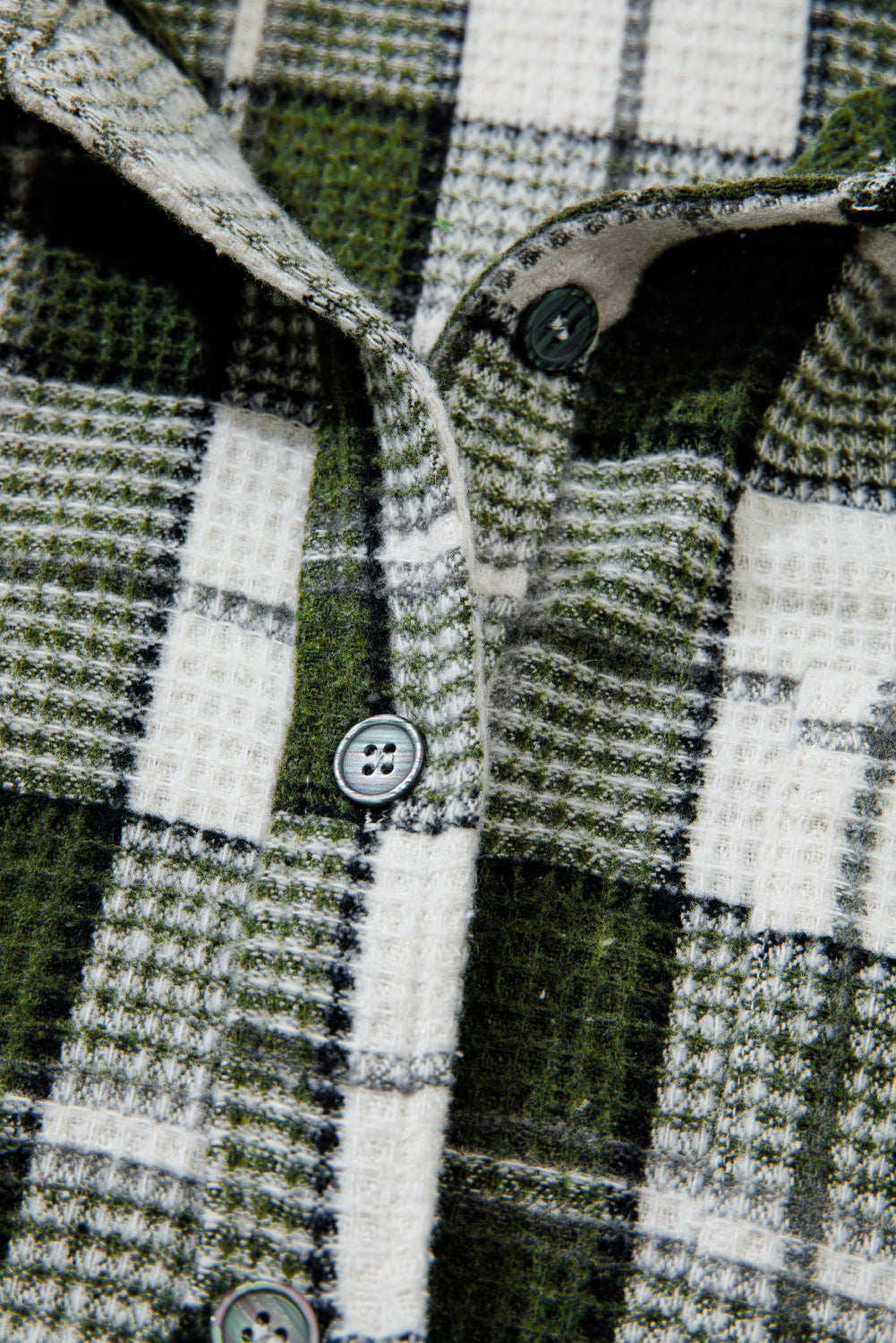 Scarlett Print Textured Knit Shacket