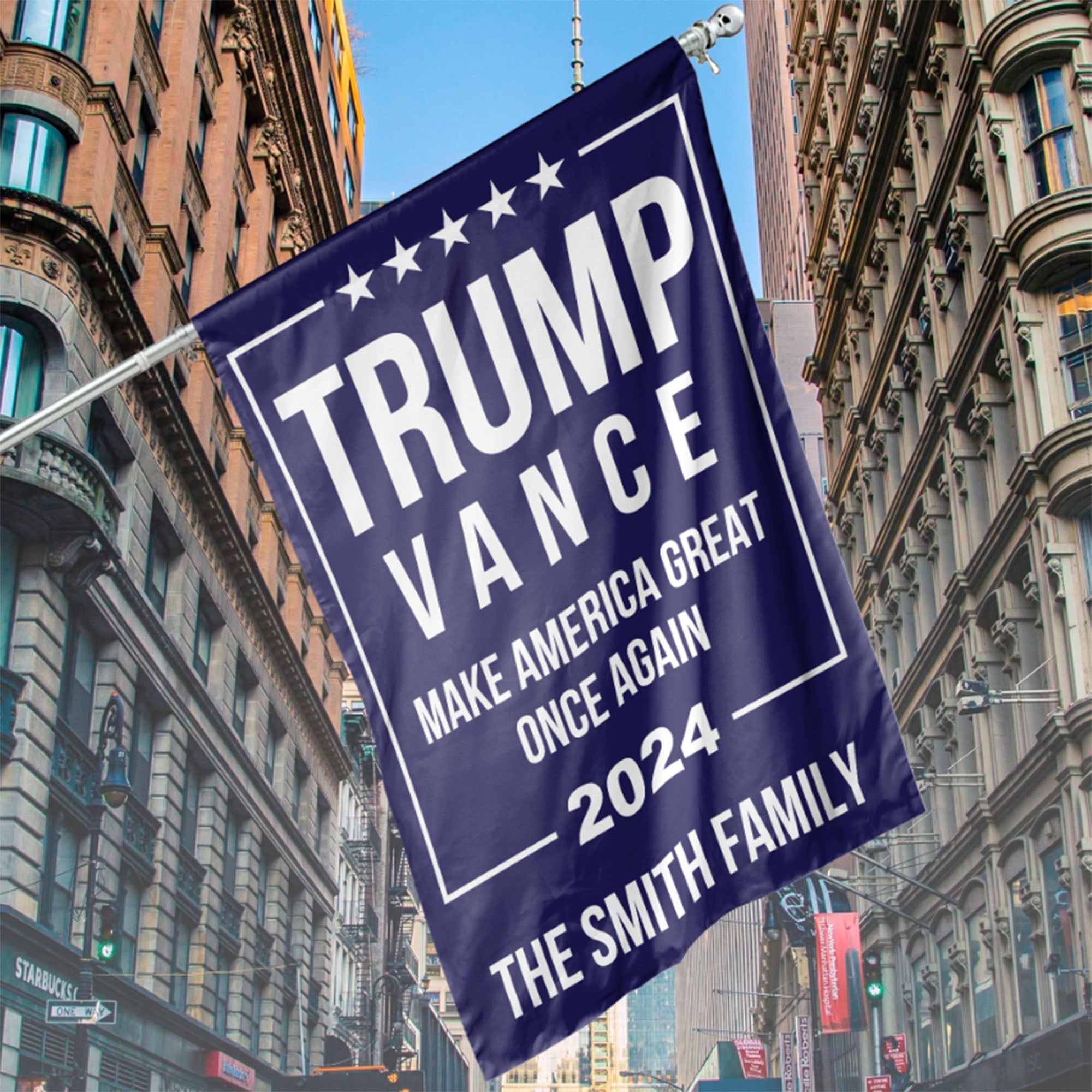 Trump Vance 2024 Flag | Trump 2024 Flag | JD Vance Flag | Election 2024 Flag | Trump Supporters Garden Flag House Flag C1175 - GOP