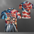Trump Vance 2024 Make America Great Again | Trump 2024 3D Shirt | JD Vance Shirt | Trump Supporters All-Over Printed T-Shirt C1225 - GOP