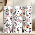 Cute Halloween Tumbler, Spooky Halloween Season Tumbler, Halloween Skinny Tumbler T1283