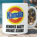 Kamala Removes Nasty Orange Stains Mug | Kamala Harris 2024 Mug | Democrat White Mug T1368 - KH2