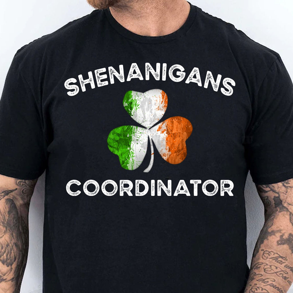 Shenanigans Coordinator Shirt, Shamrock St Patrick's Day Shirt, St. Patrick's Day Shirt 681924