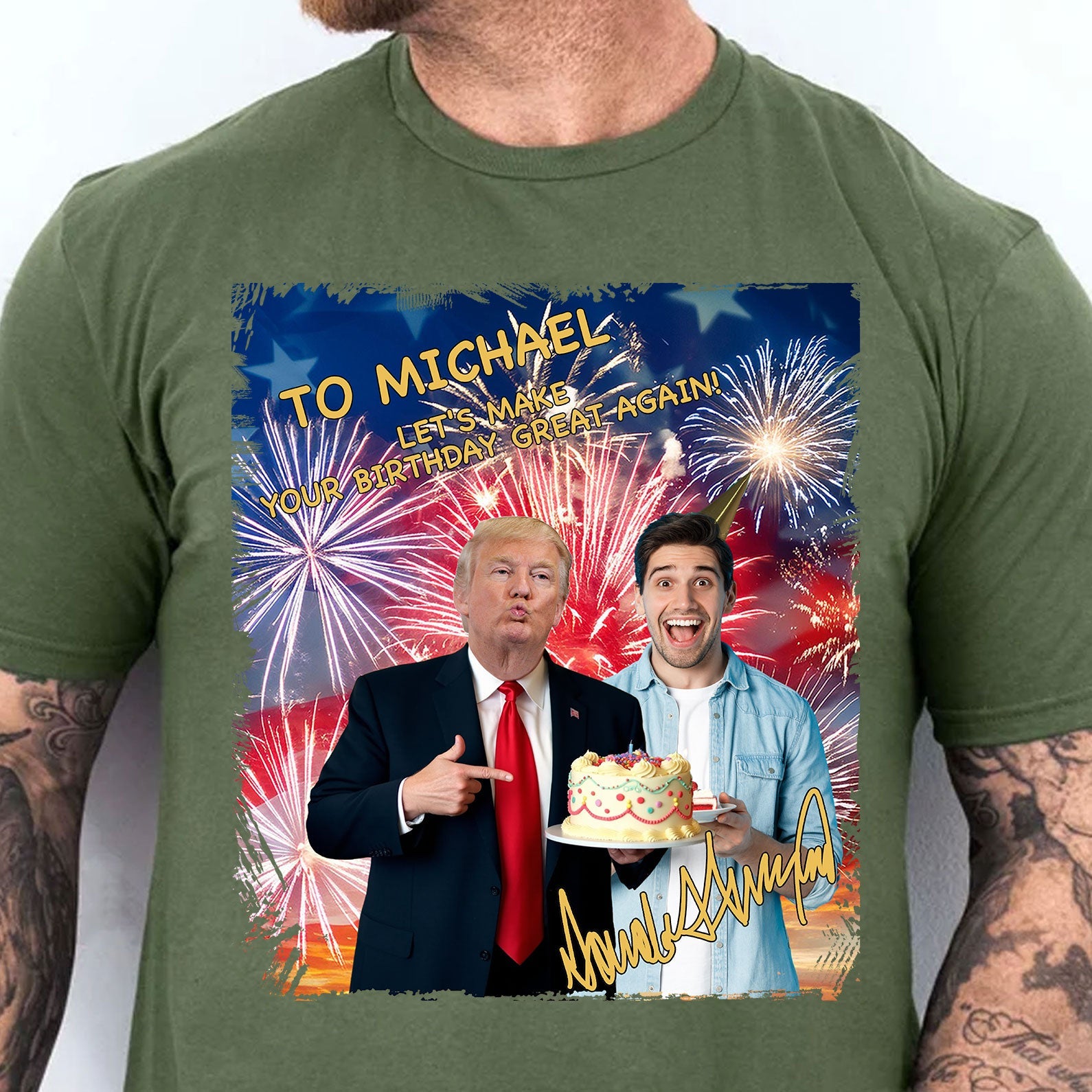 My Mom With Donald Trump Custom Photo Shirt, Mother's Day Shirt, Mother's Day Gifts, Trump 2025 Shirt 682049 - GOP